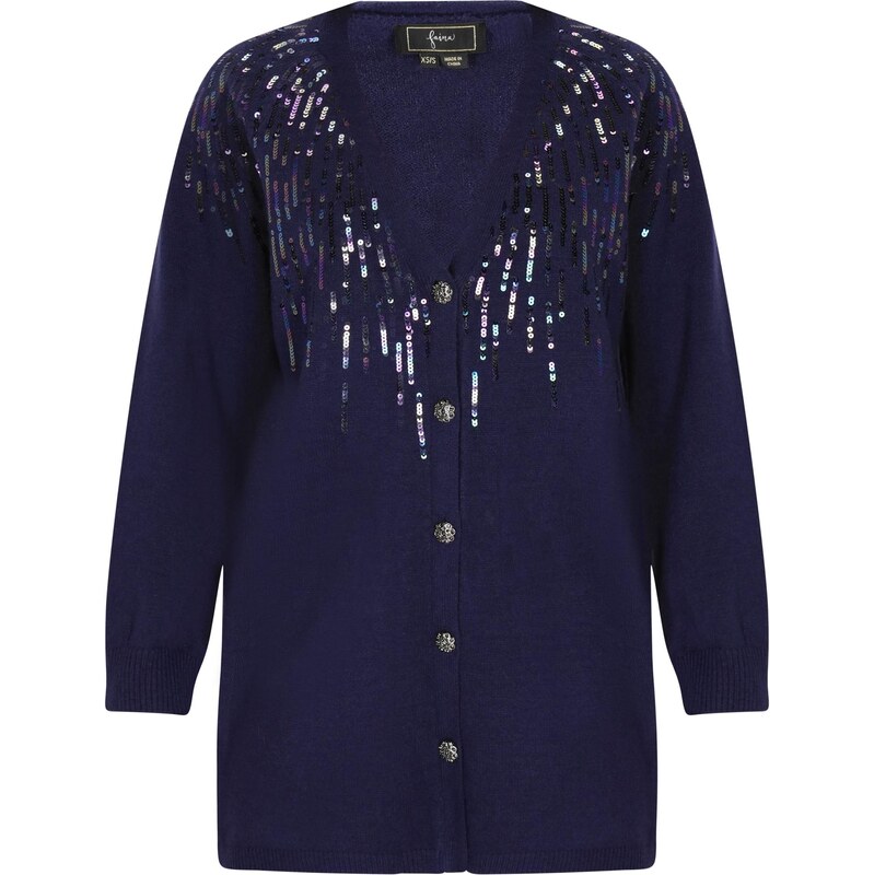 faina Kardigán tmavomodrá 63347404