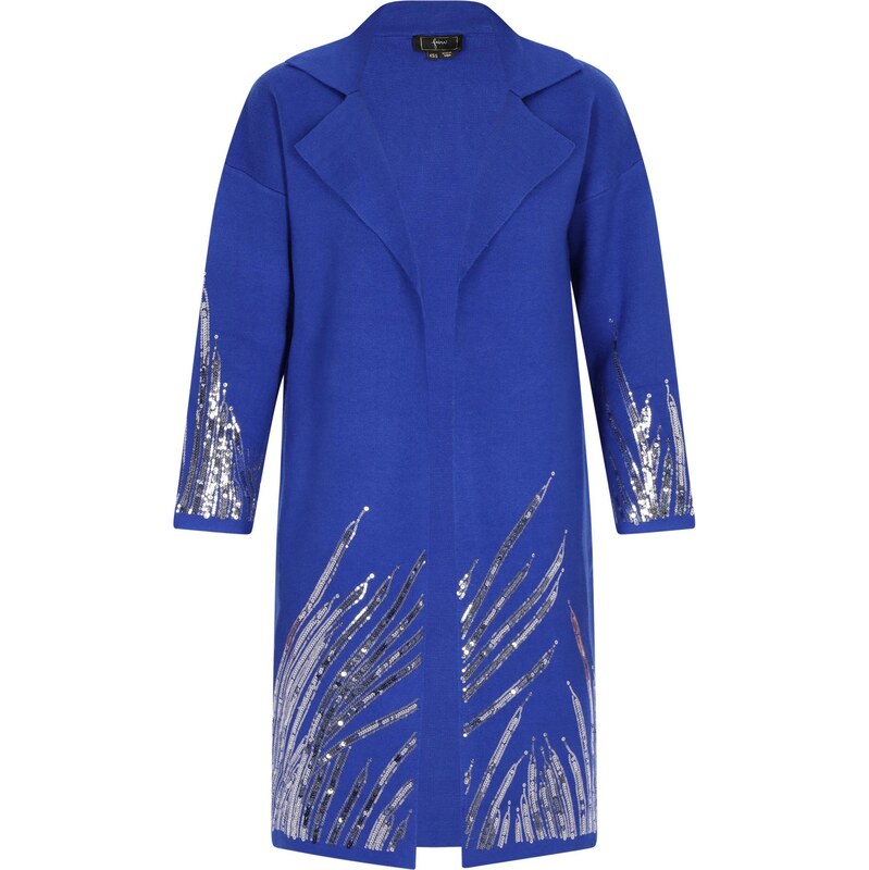 faina Kardigán kráľovská modrá / strieborná 63347418