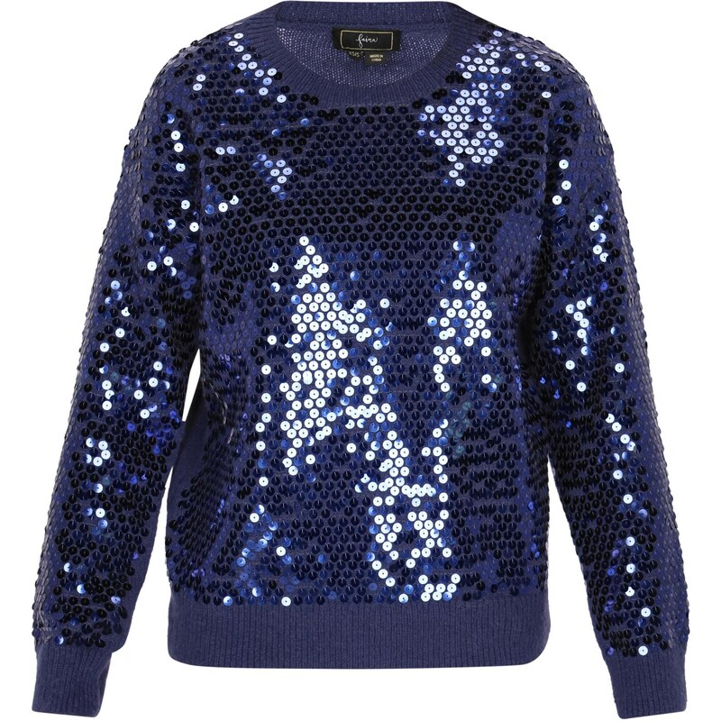 faina Sveter námornícka modrá 63347429