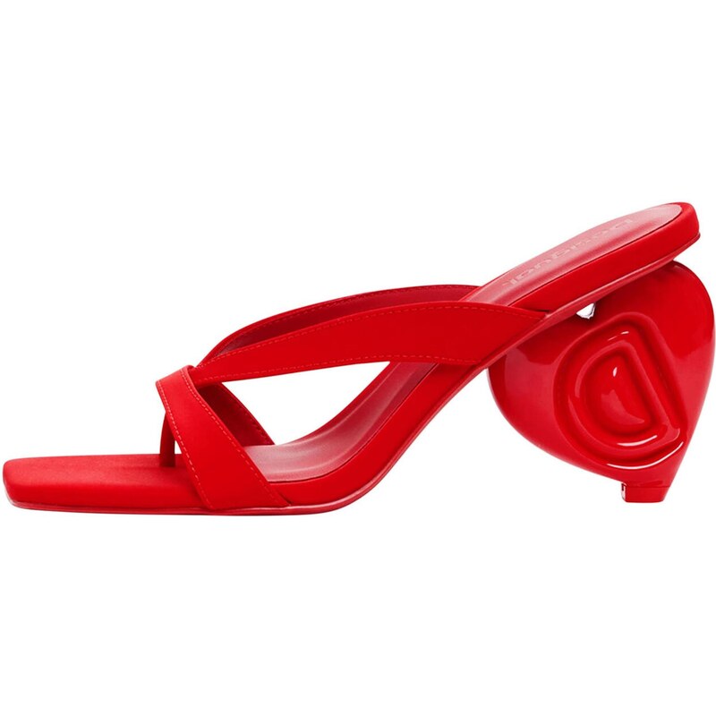 Desigual Žabky Heart červená 63347923