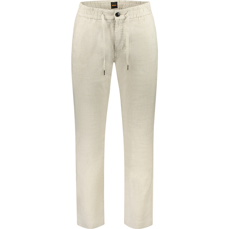 Pánske béžové nohavice BOSS 64711737