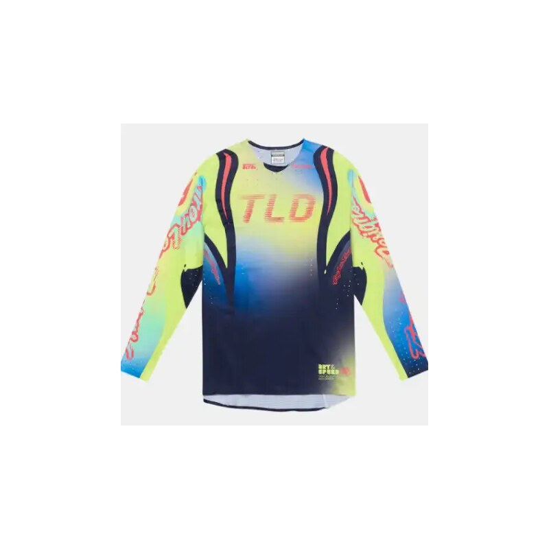 Troy Lee Designs Sprint Ultra Drip pánsky dres dlhý rukáv Glo Yellow 63348956