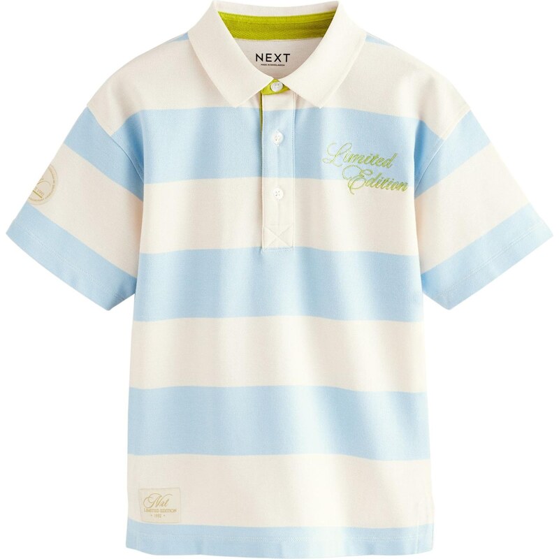 Next Tričko svetlomodrá / zlatá / biela 63349973