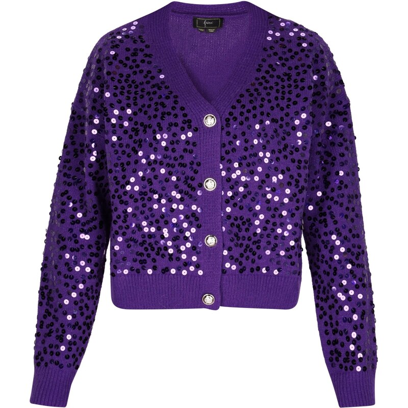faina Kardigán fialová 63349930