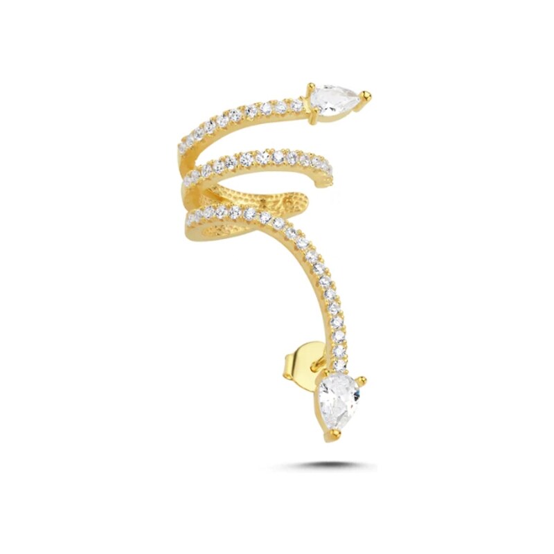 SWAROVSKI Elements Swarovski e. lemujúca náušnica na celé ucho Art of 62655114