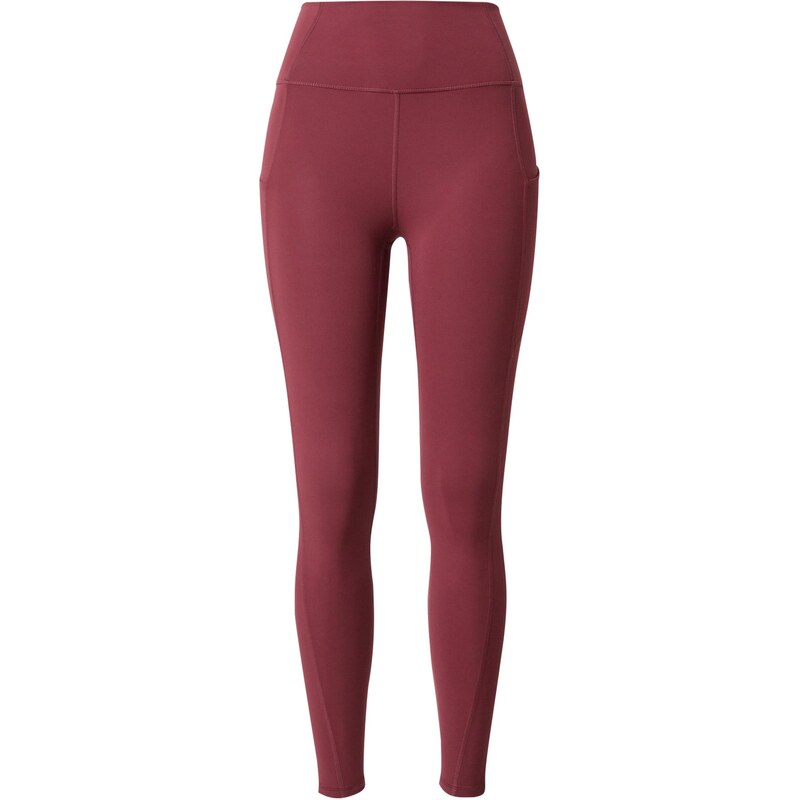 Fabletics Športové nohavice Oasis sivá / bordová 63149667