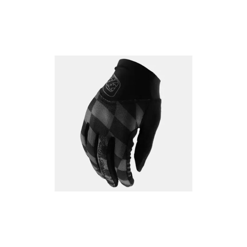 Troy Lee Designs Ace 2.0 Twisted Checkers dámske MTB rukavice Black 63368267