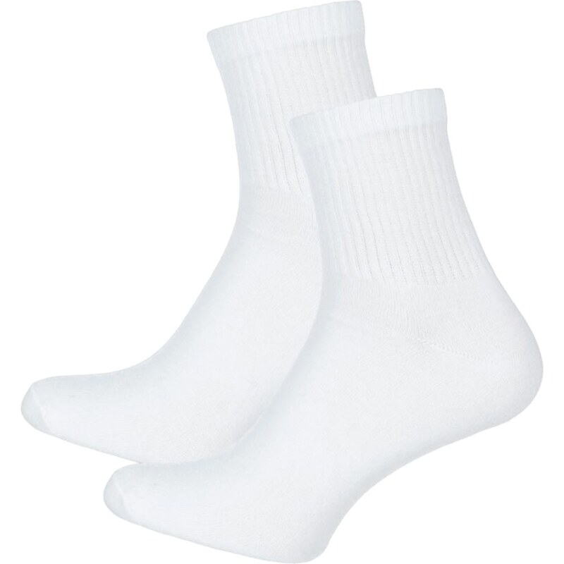 Klasické biele pánske ponožky Active 63374038