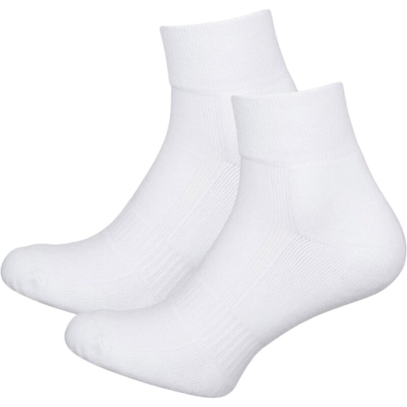 Medium biele športové pánske ponožky 63374030
