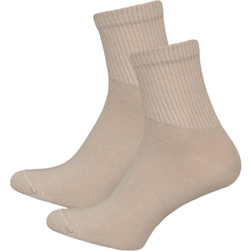 Klasické béžové pánske ponožky Active 63374033