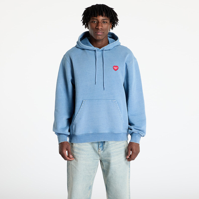 Mikina Carhartt WIP Hooded Ingo Sweat UNISEX Light Blue Garment Dyed S 63365251