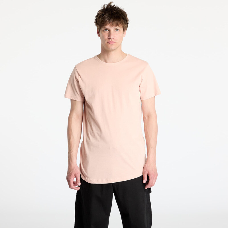 Tričko Urban Classics Shaped Long Tee Pink S 54494285