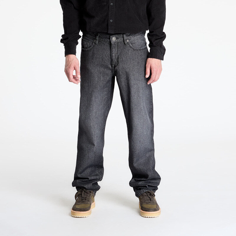 Džínsy Urban Classics Loose Fit Jeans Black W33/L34 54993480