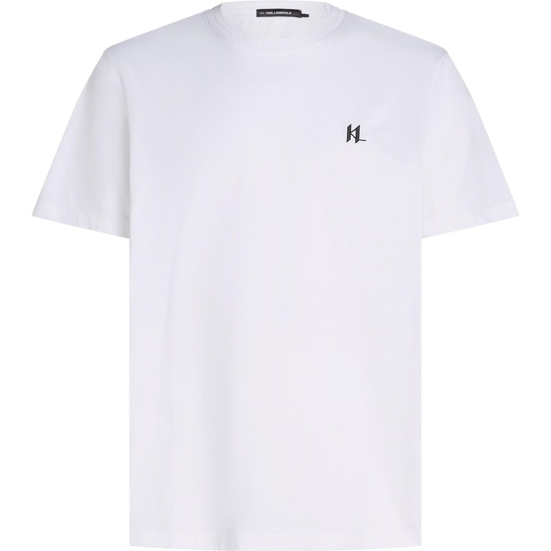 Karl Lagerfeld Tričko čierna / biela 61984898