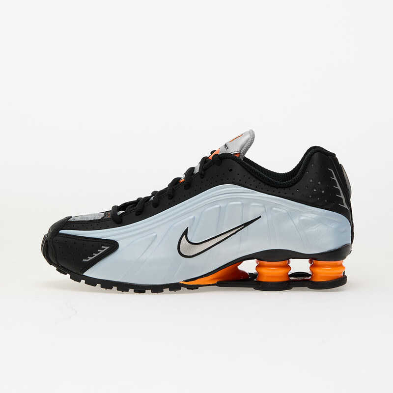 Nike W Shox R4 Blue Tint/ Metallic Silver-Total Orange 63374644
