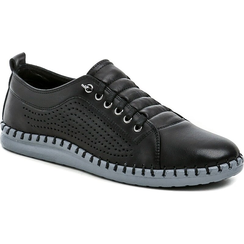 Wild 064-6019-B2 čierne dámske poltopánky 63375120