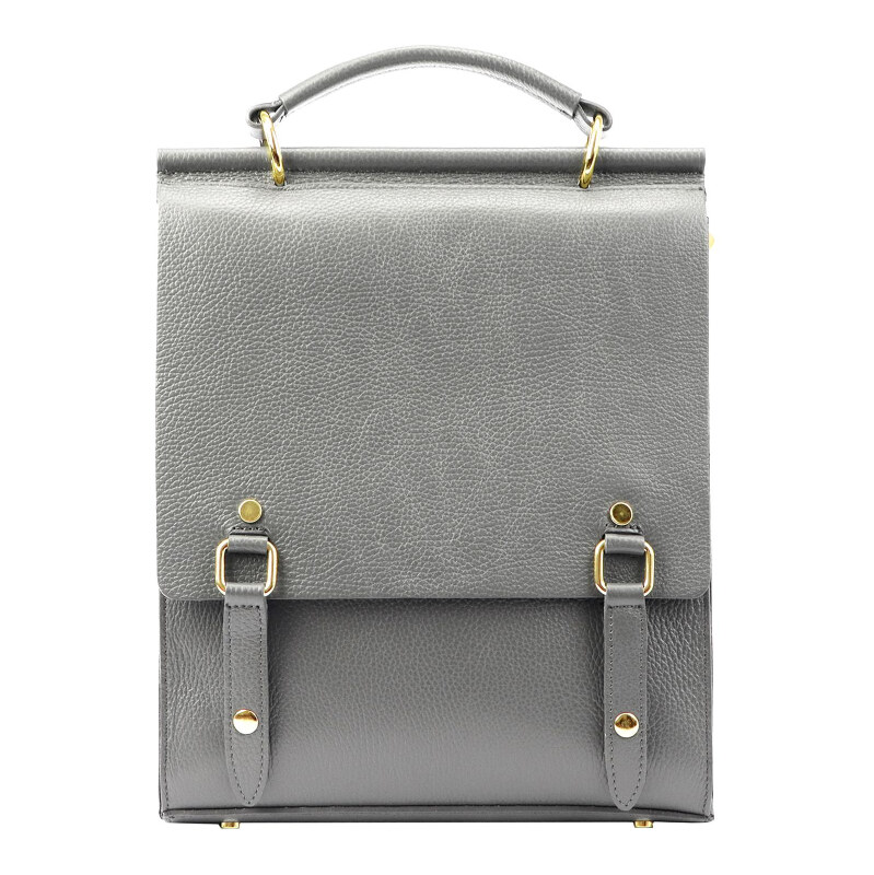 Kožený batoh sivý Luka KZ57401 8l 63375225