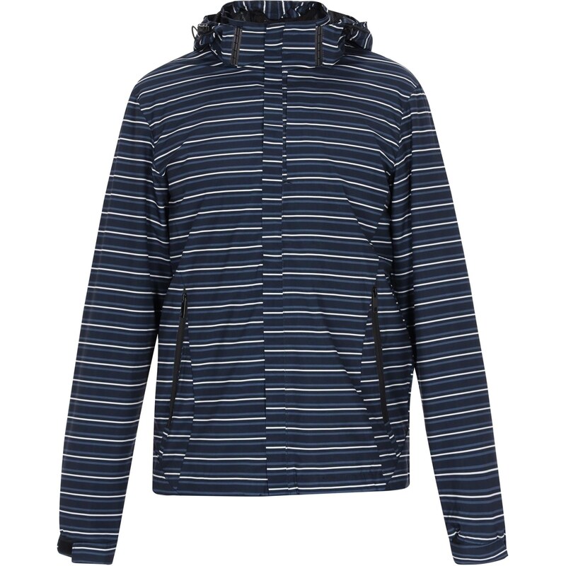 bridgeport Prechodná bunda tmavomodrá / biela 65792402