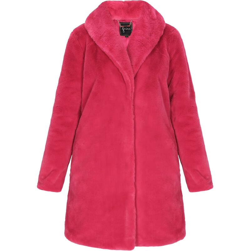 faina Prechodný kabát ružová 65873684