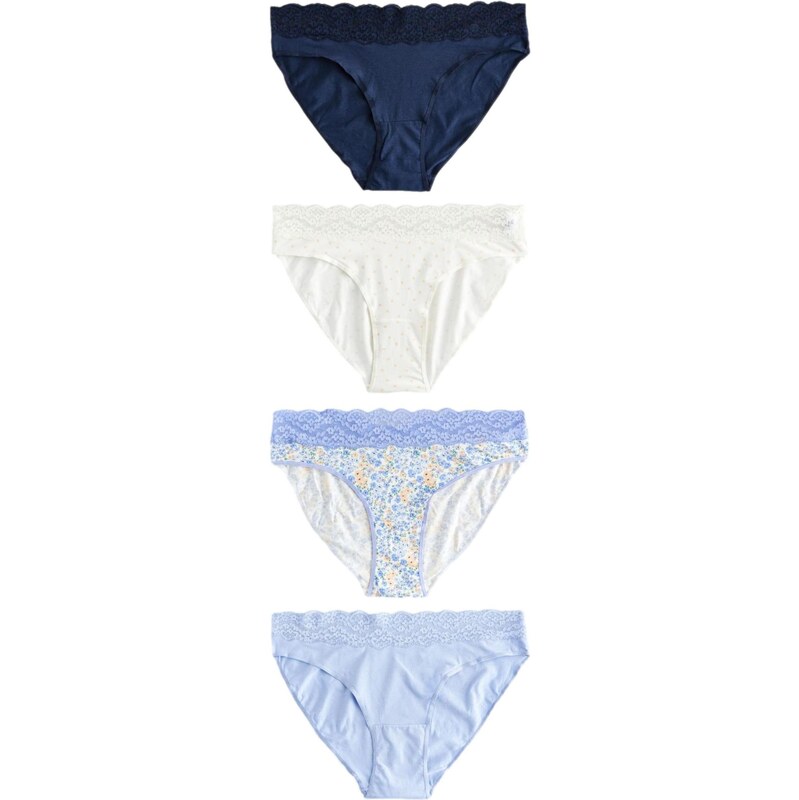 Next Nohavičky námornícka modrá / modrosivá / žltá / biela 64559121