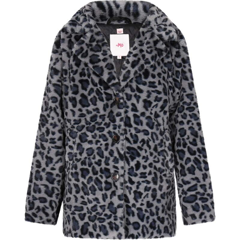 MYMO Prechodný kabát dymovo modrá / tmavosivá / čierna 63658487