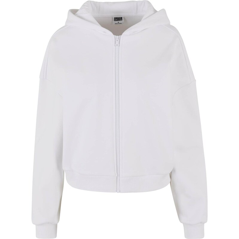 Urban Classics Tepláková bunda biela 64403719
