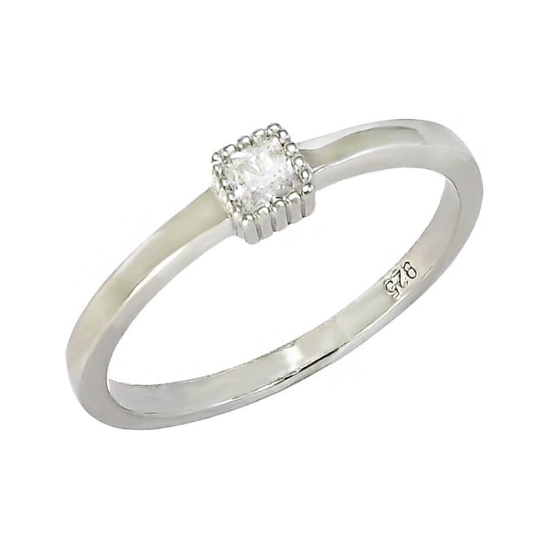 Strieborný prsteň Glare 894 63391229