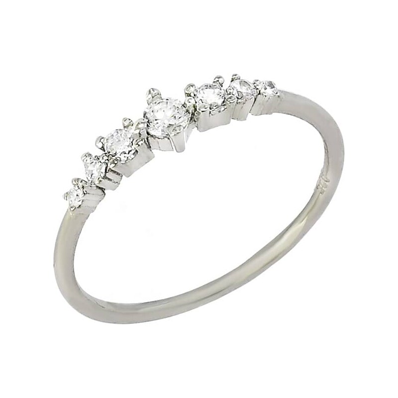 Strieborný prsteň Glare 895 63391230