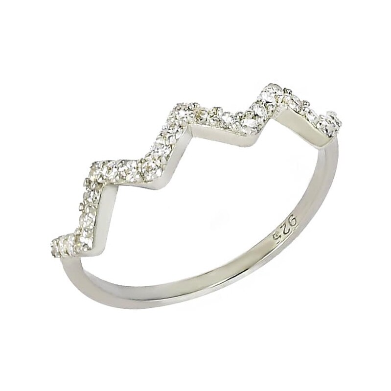 Strieborný prsteň Glare 901 63393230