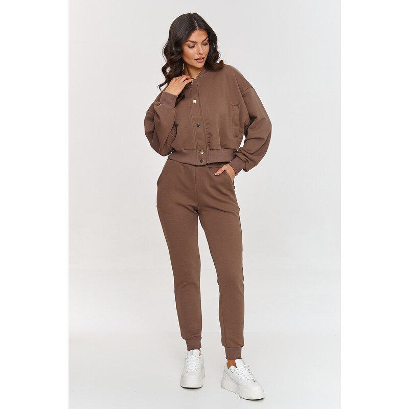 Makadamia Súprava 3 v 1 s bundou bomber A11 | mokka A11 63395960