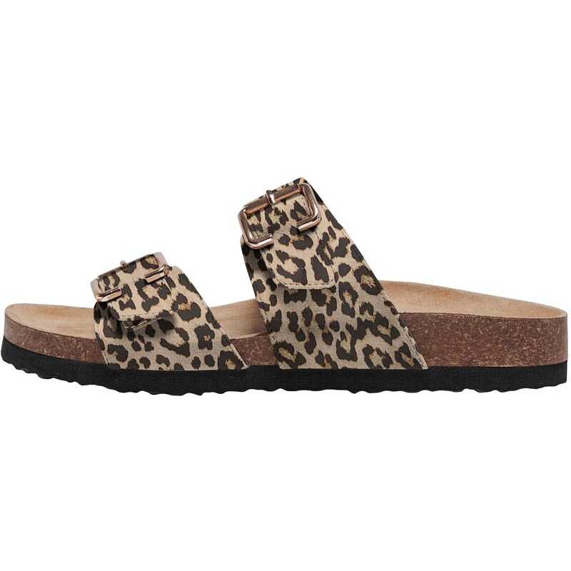 ONLY Šľapky ONLMaxi-13 béžová / čokoládová / kapučíno 63427786