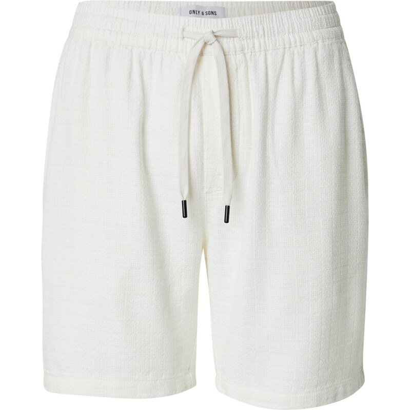 Only & Sons Nohavice ONSTel biela 63400536