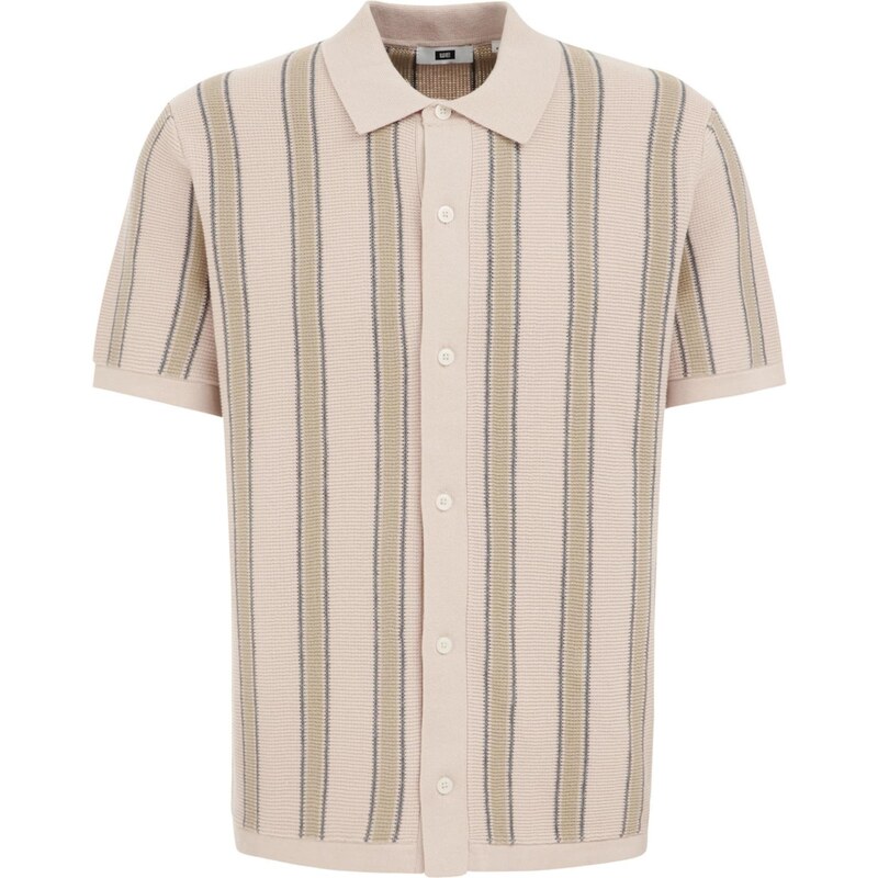 WE Fashion Kardigán béžová / farba ťavej srsti / tmavosivá 63400962