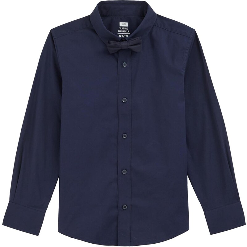 WE Fashion Košeľa tmavomodrá 54244198