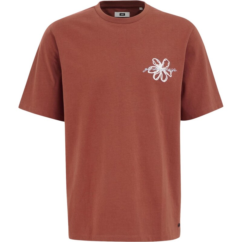 WE Fashion Tričko červená / tmavočervená 63400941