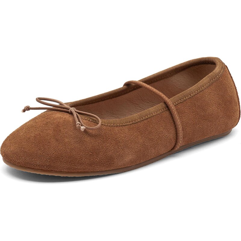 BISGAARD Baleríny Palma hnedá 64437648