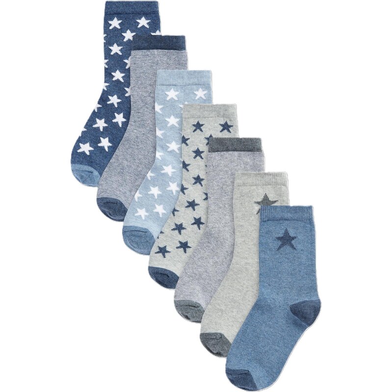 Next Ponožky modrá / sivá / biela 63067640