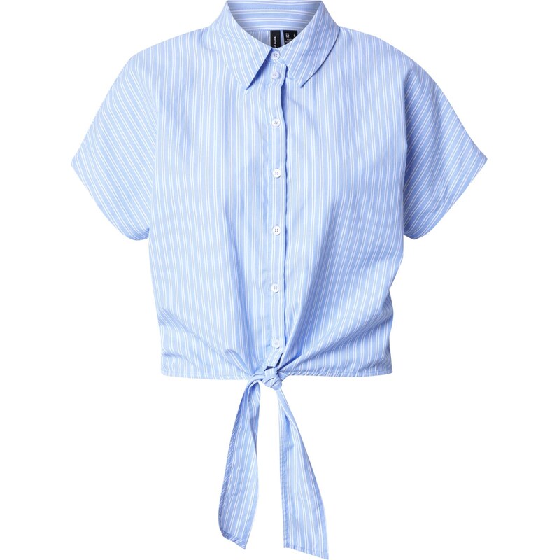 VERO MODA Blúzka VMFANNI svetlomodrá 65877911