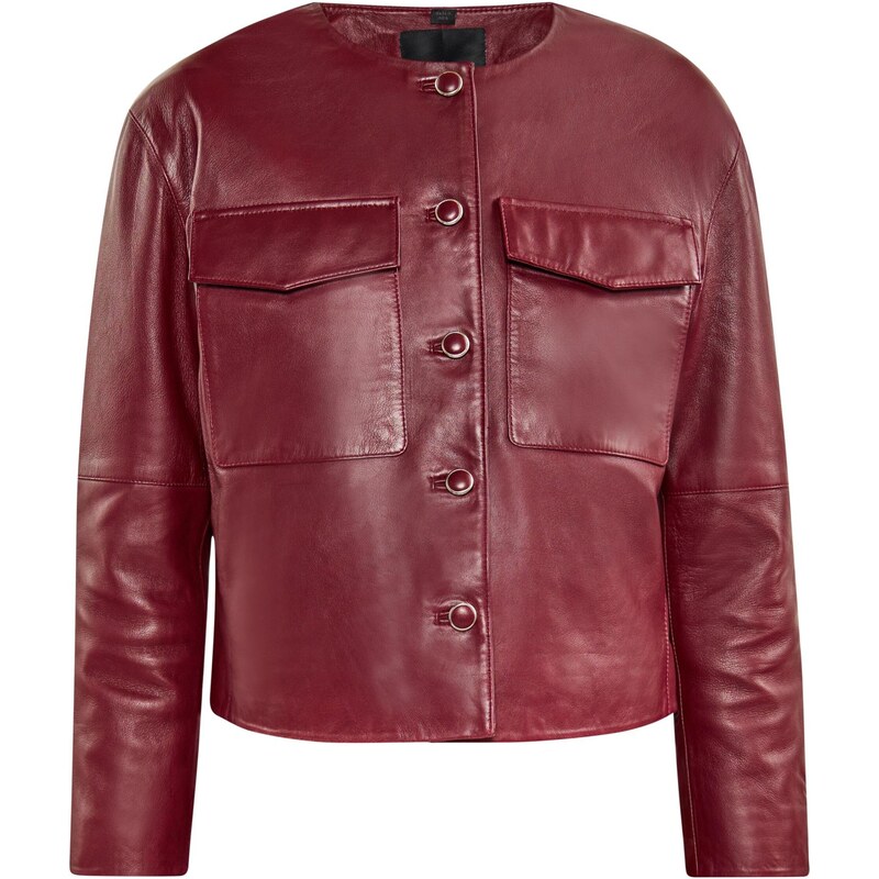 DreiMaster Klassik Prechodná bunda vínovo červená 65292579