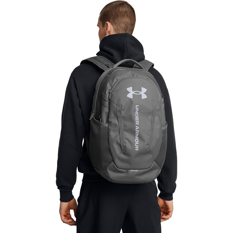 Batoh Under Armour Hustle 6.0 Backpack Castlerock/ Steel Universal 63401930