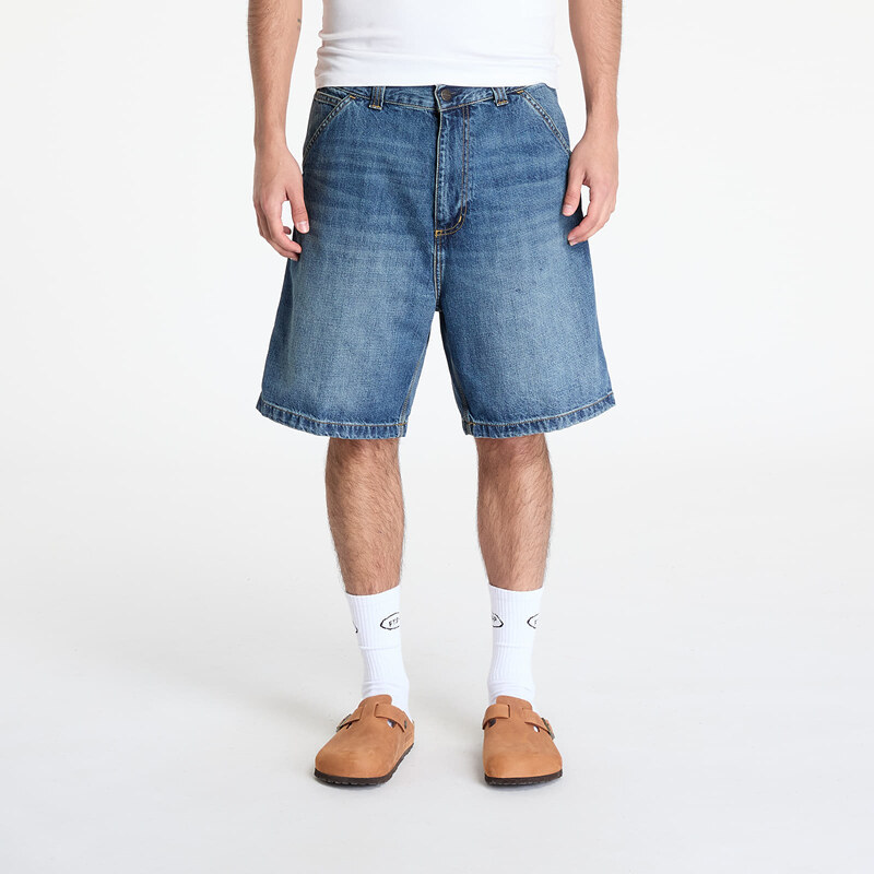 Šortky Carhartt WIP OG Single Knee Short Blue Dark Used Wash L 63408510