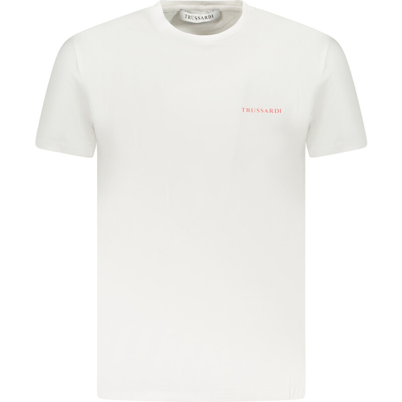 Biele tričko TRUSSARDI s krátkym rukávom 64705859