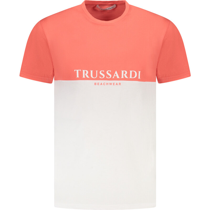 TRUSSARDI MENS SHORT SLEEVE T-SHIRT PINK 64707963