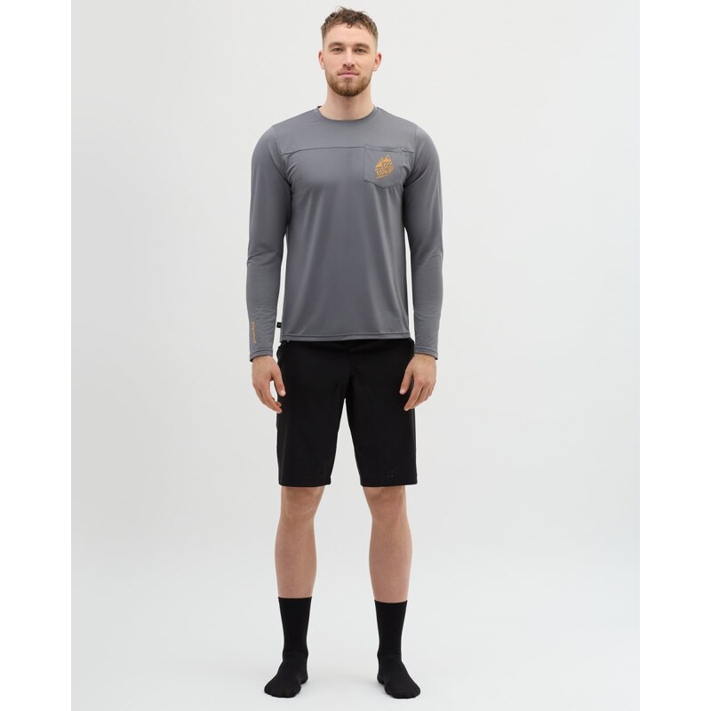 Pánsky enduro dres Silvini Ello šedá 63407375