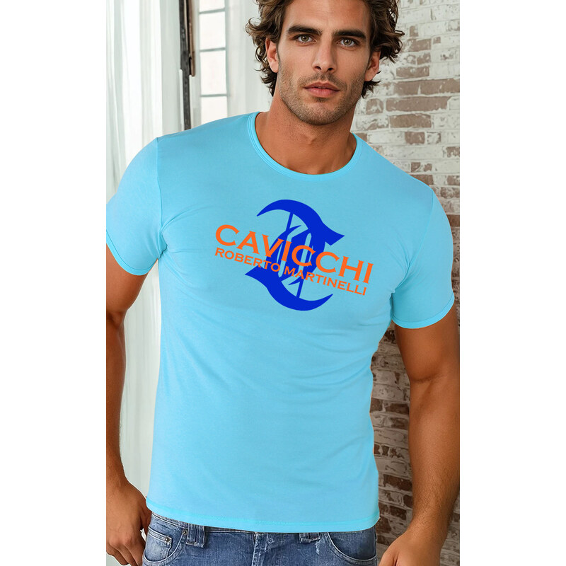 CAVICCHI Roberto Martinelli Pánske tričko CAVICCHI CC219 02126 54923597