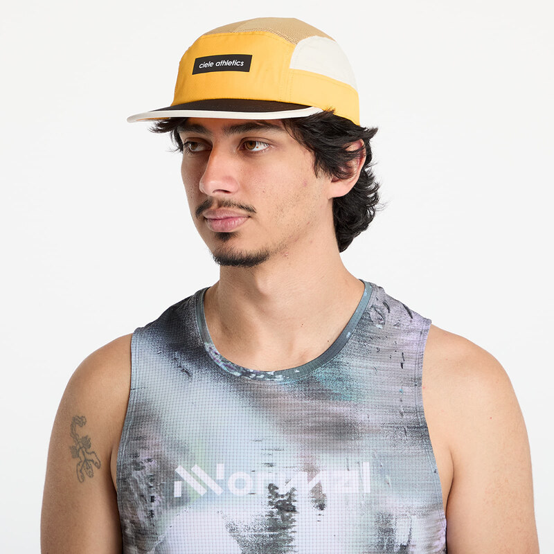 Šiltovka Ciele Athletics GOCap Field IconicBar Clementine/ Sand M/L 63408496