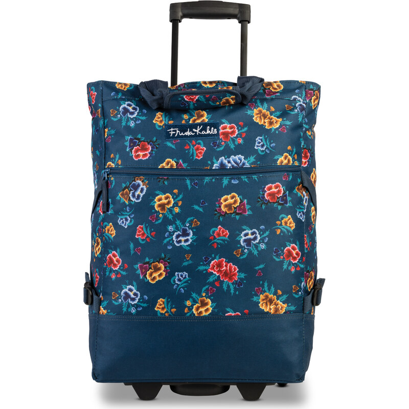 Fabrizio nákupná taška na kolieskach Frida Kahlo - modrá 36l 63409948