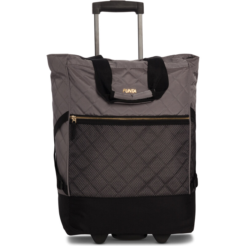 PUNTA Nákupná taška na kolieskach Classy - Cement 63410183