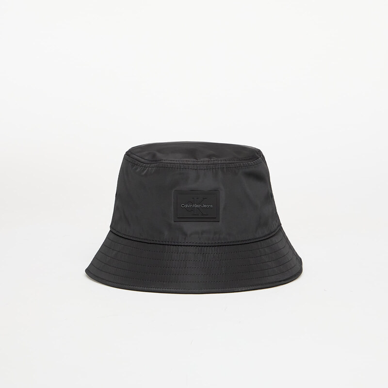 Klobúk Calvin Klein Jeans Mono Logo Patch Bucket Hat Black Universal 63428793