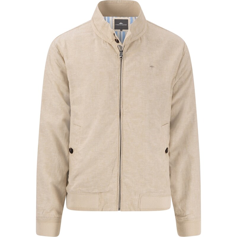 Pánska ľahká ľanová bunda s bavlnou FYNCH-HATTON 63411825